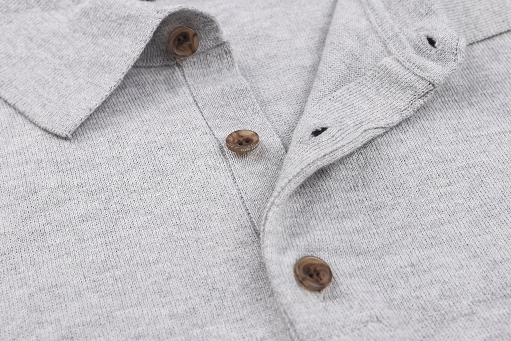 Polo Ralph Lauren Men’s Long‑Sleeve Knit Polo Shirt, 3‑Button Placket