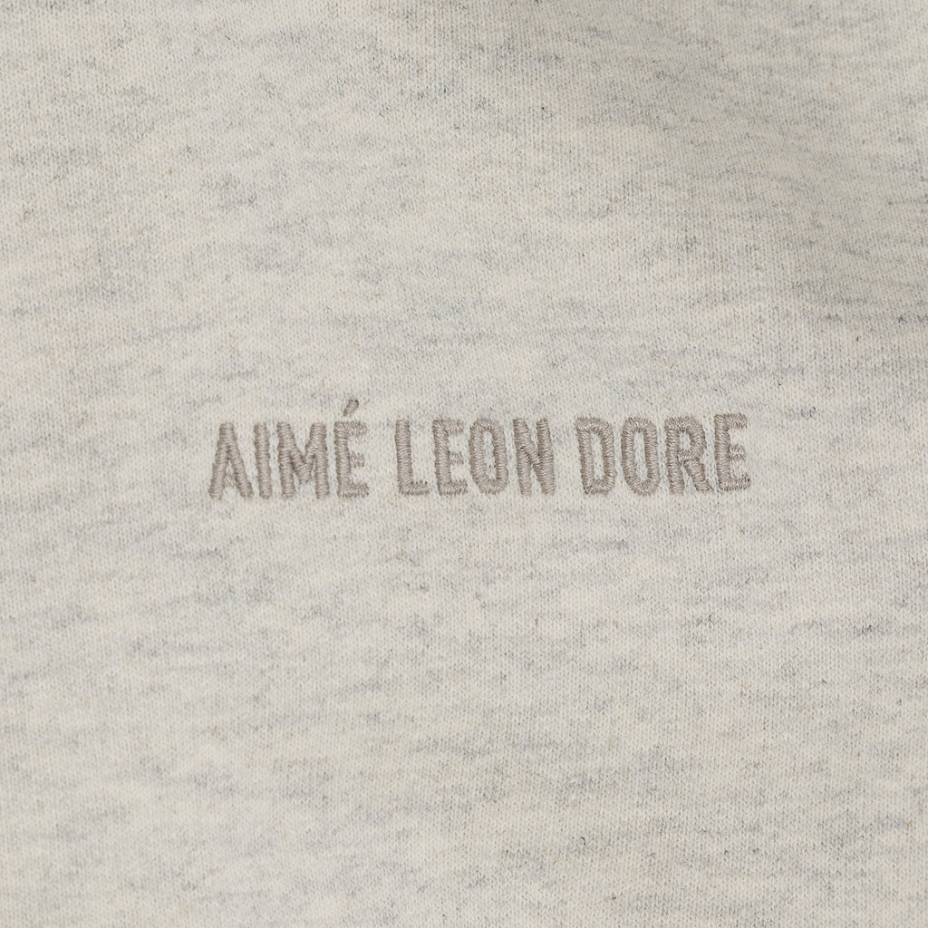 Oatmeal Tonal Logo Hoodie
