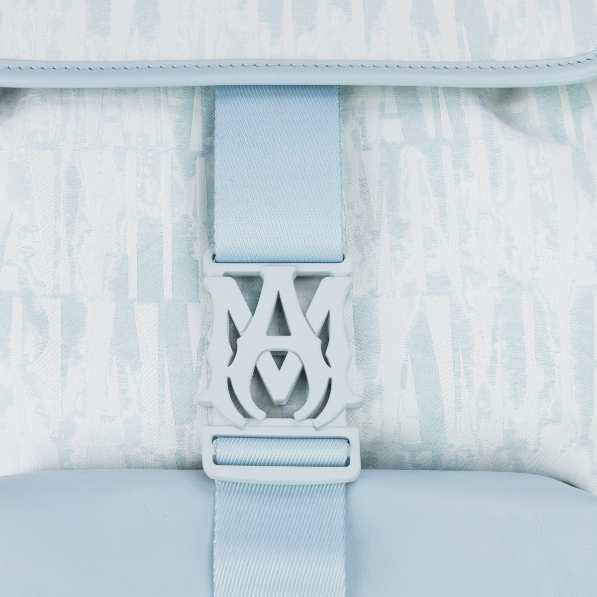 Baby Blue Jacquard Logo Tie Dye Rucksack