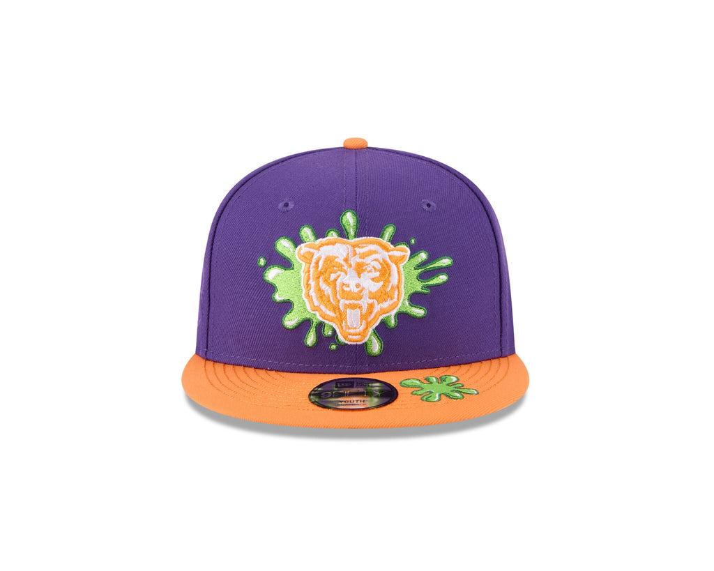 Kids New Era x Nickelodeon 950 NFL Chicago Bears Slime Snapback Hat