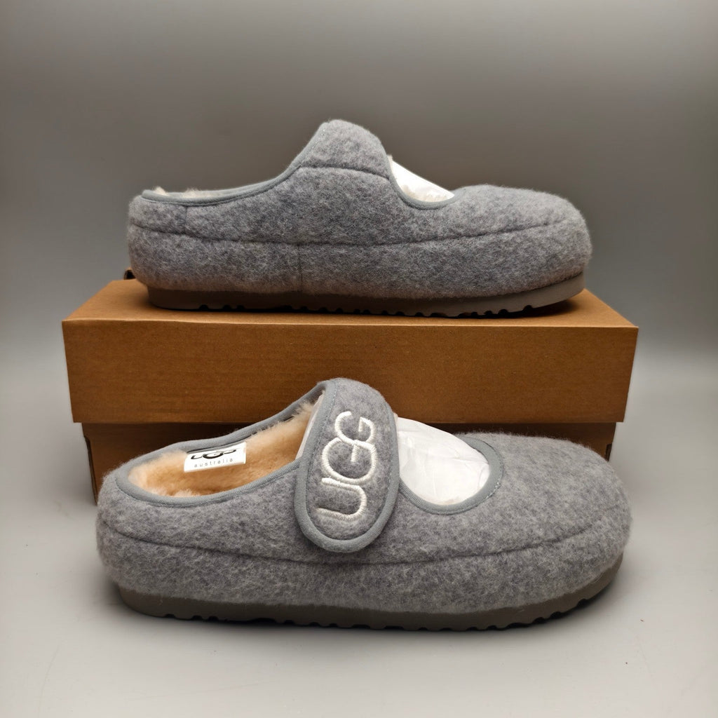 Grey Mary Jane Ultra-Lightweight Casual Shoes — New Arrival | In Stock
