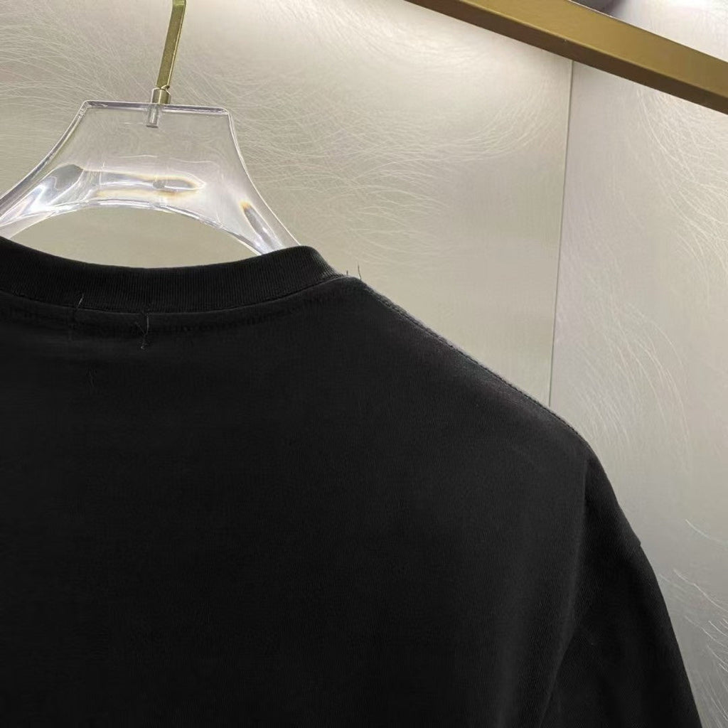 Amiri Multi‑Headed Snake Front Graphic Crew‑Neck Short‑Sleeve T‑Shirt