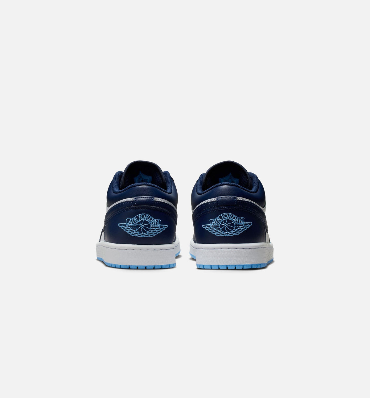 Air Jordan 1 Low Men's Lifestyle Shoes - Midnight Navy/University Blue/White