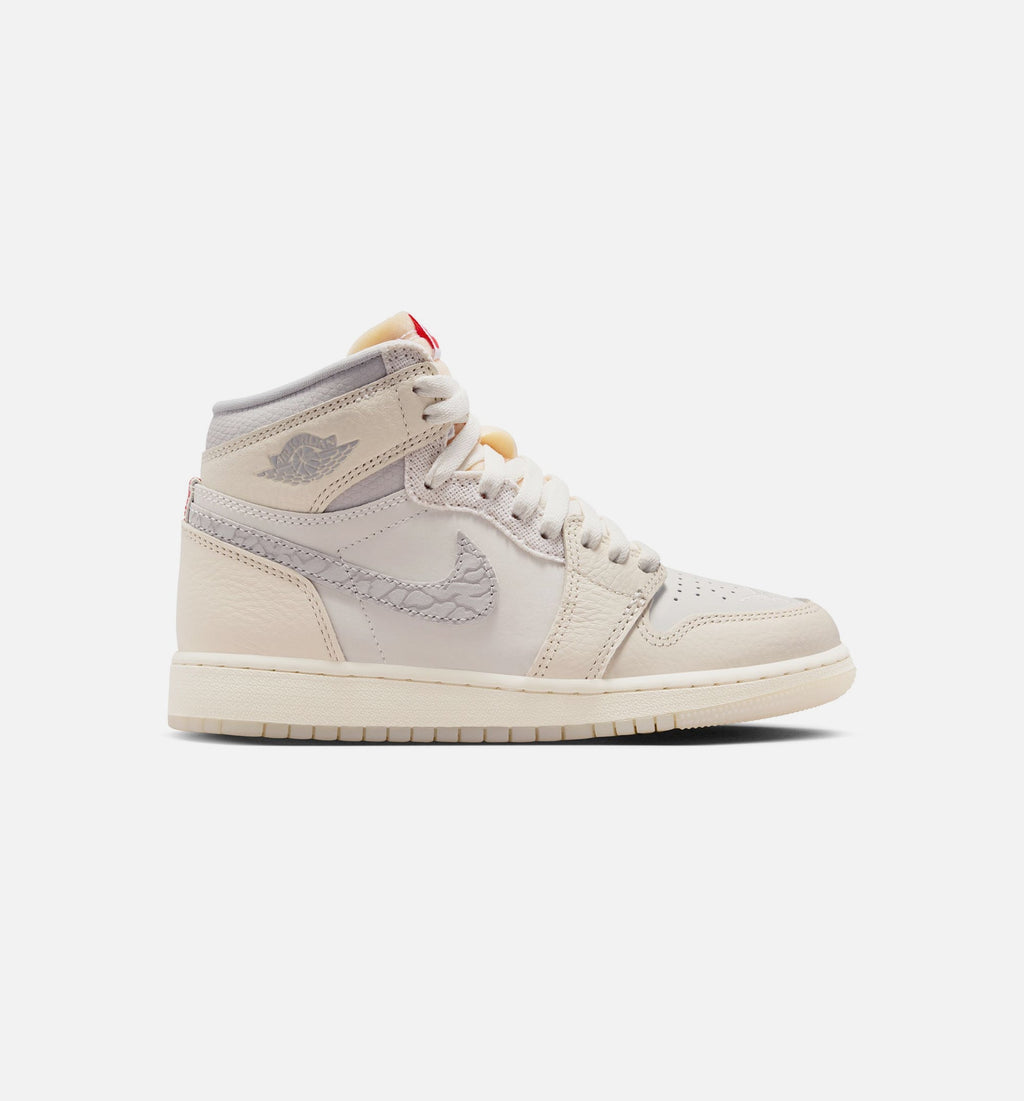 Air Jordan 1 Retro High OG “Sail” Grade School High-Top Lifestyle Shoes (GS)