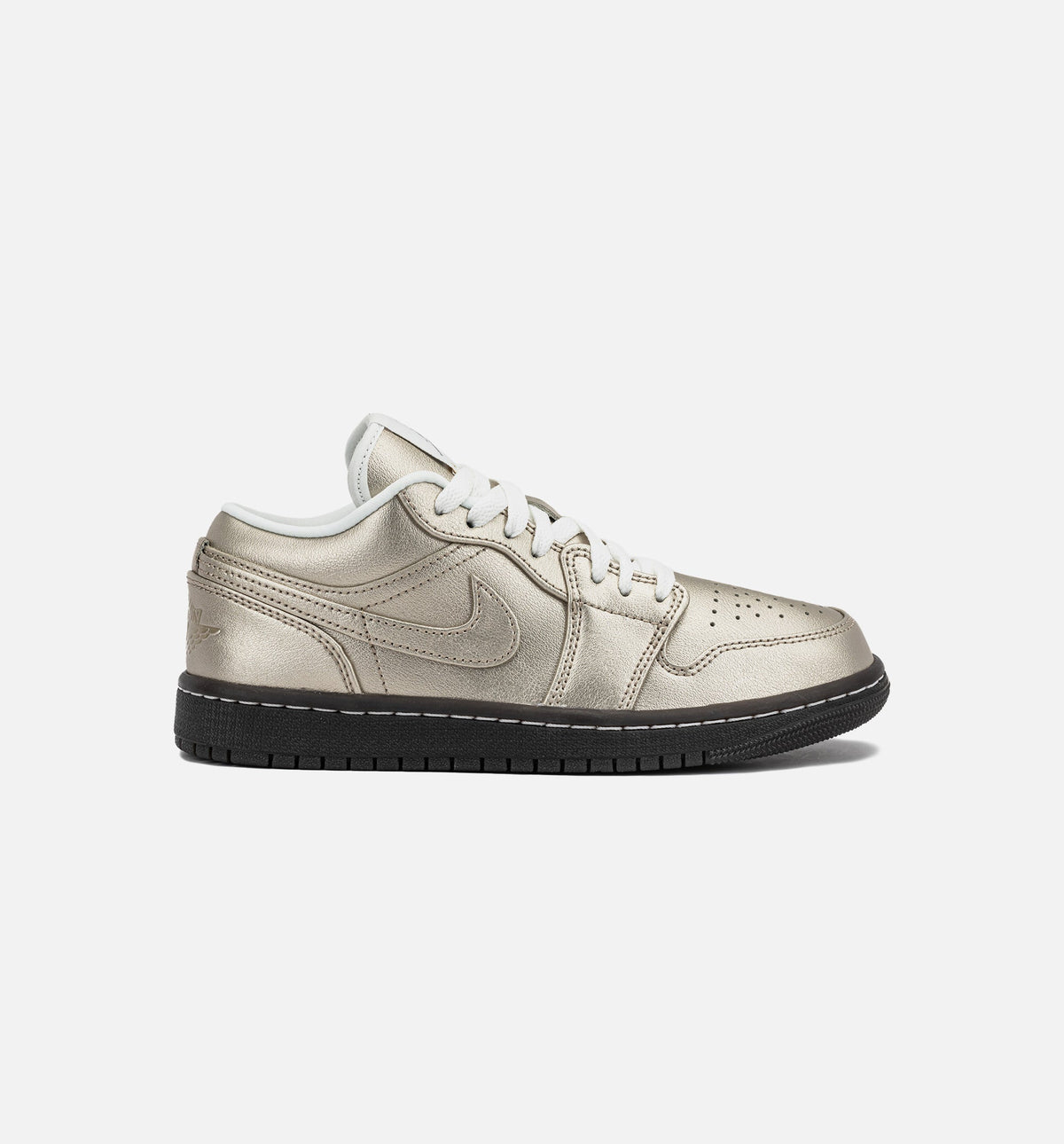 Air Jordan 1 Low SE "Metallic Zinc" Women's Shoe – Metallic Zinc/Summit White/Velvet Brown