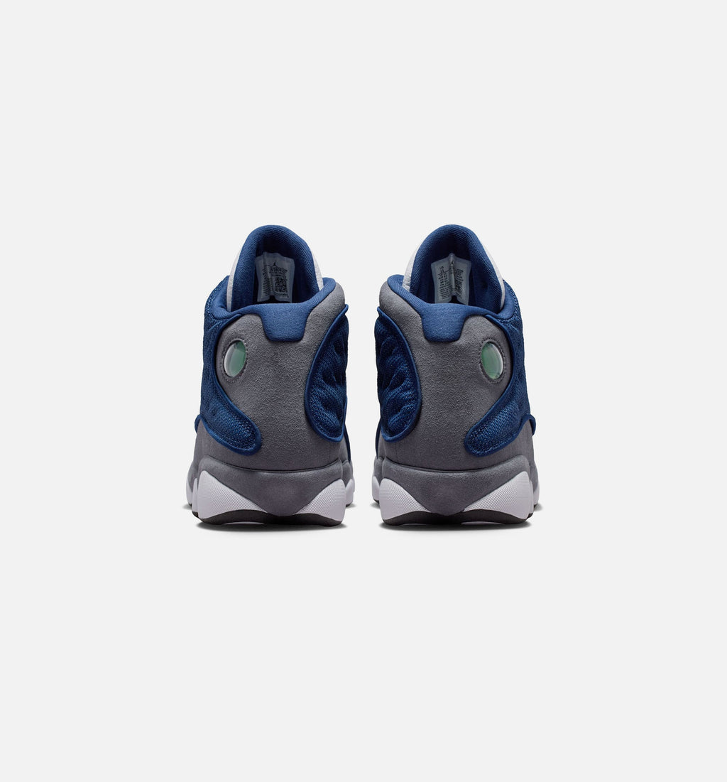 Air Jordan 13 Retro Navy and Flint Grey Men's Shoes