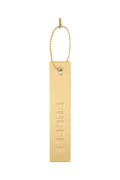 Metal Hang Tag - Gold