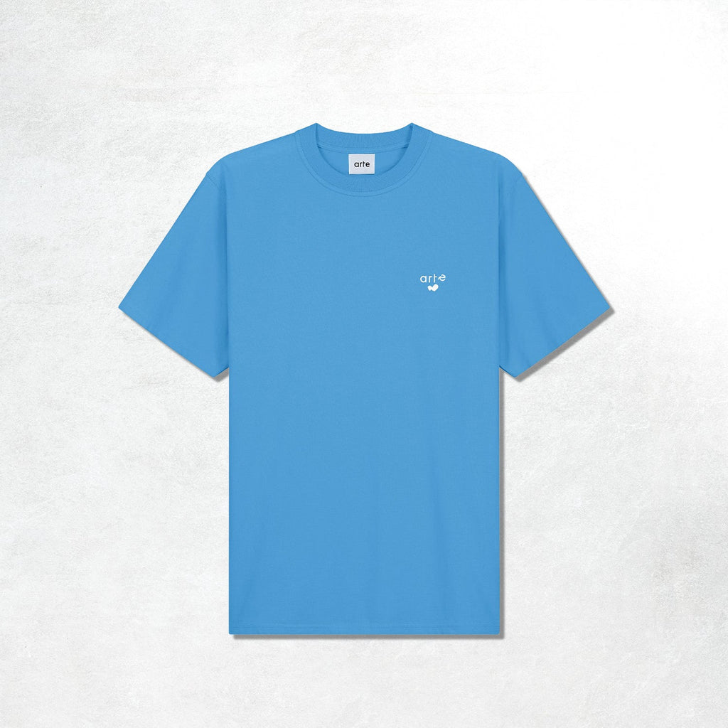 Arte Heart Logo T-shirt: Blue