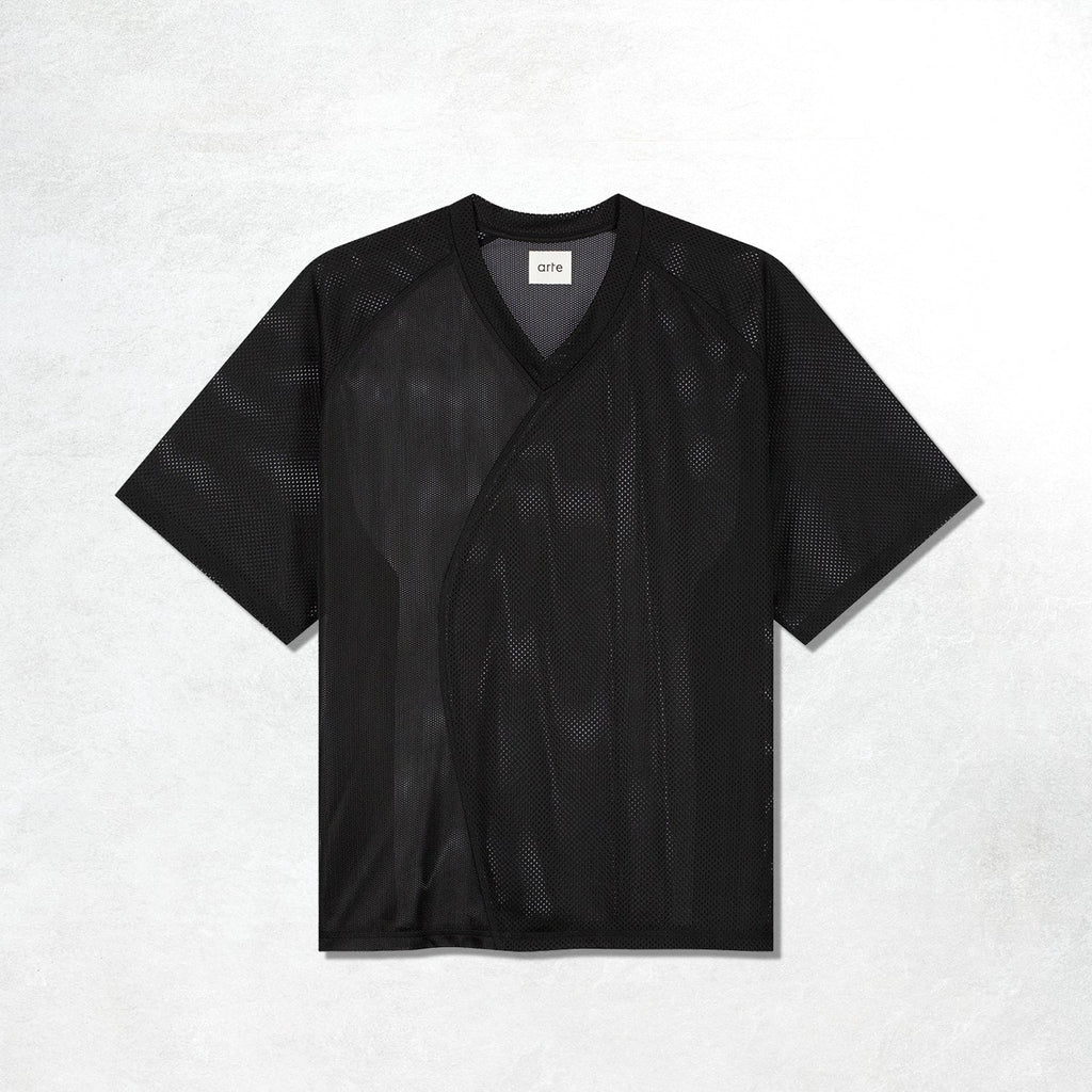 Arte Multi Mesh T-shirt: Black