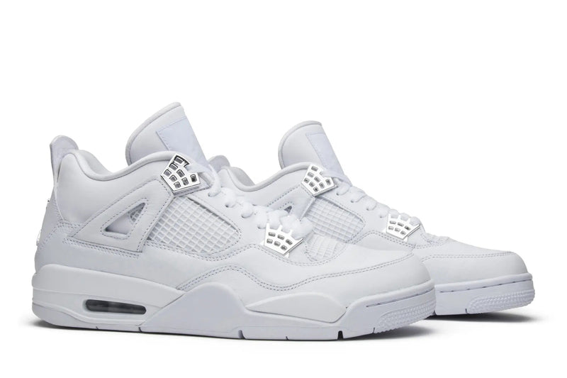 Air Jordan 4 Retro 'Pure Money' 2017 – All-White Luxury on the AJ4 Silhouette