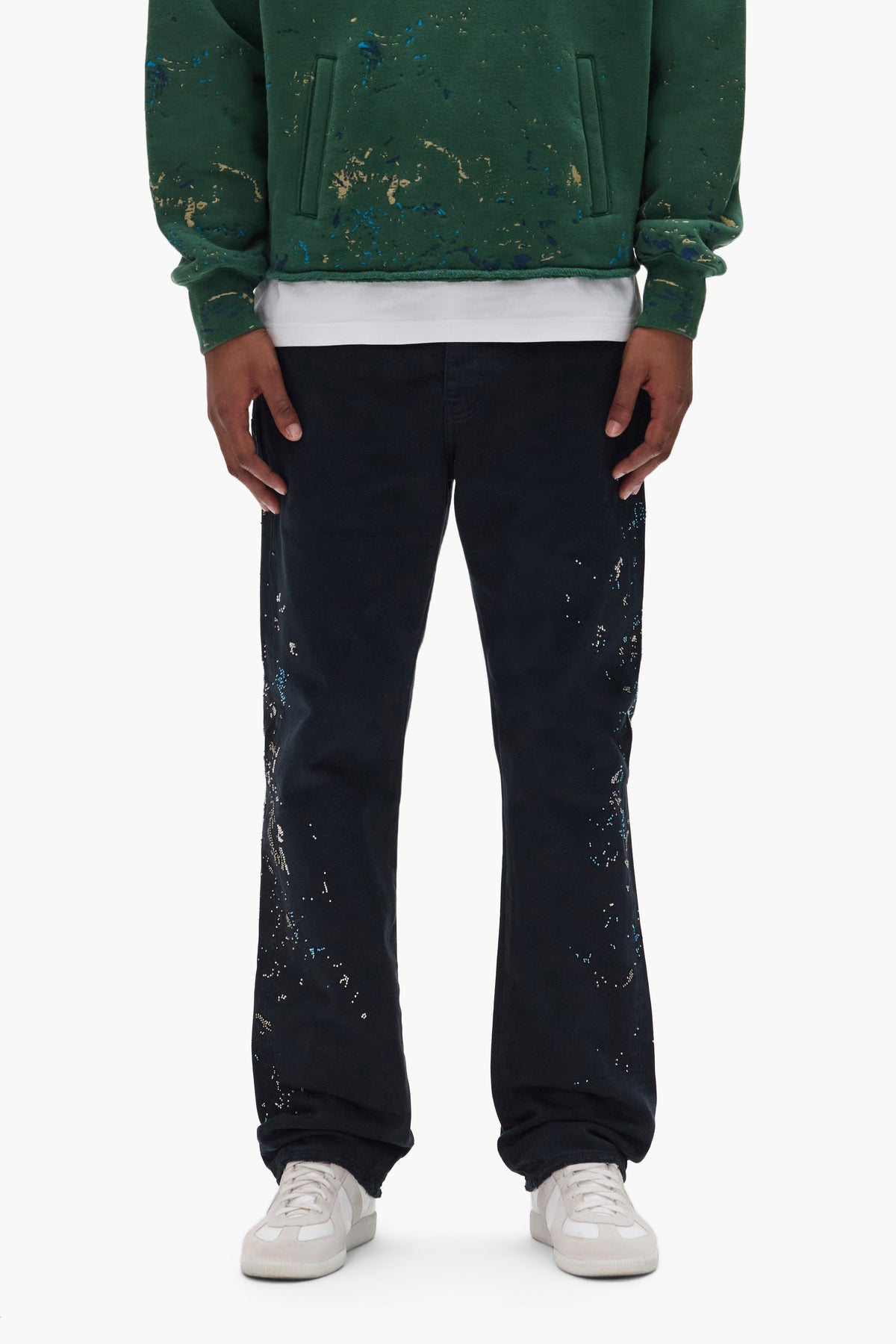 P011 Beaded Splatter