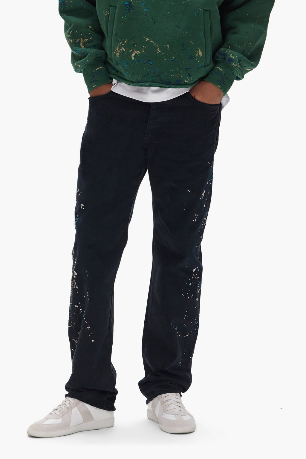 P011 Beaded Splatter