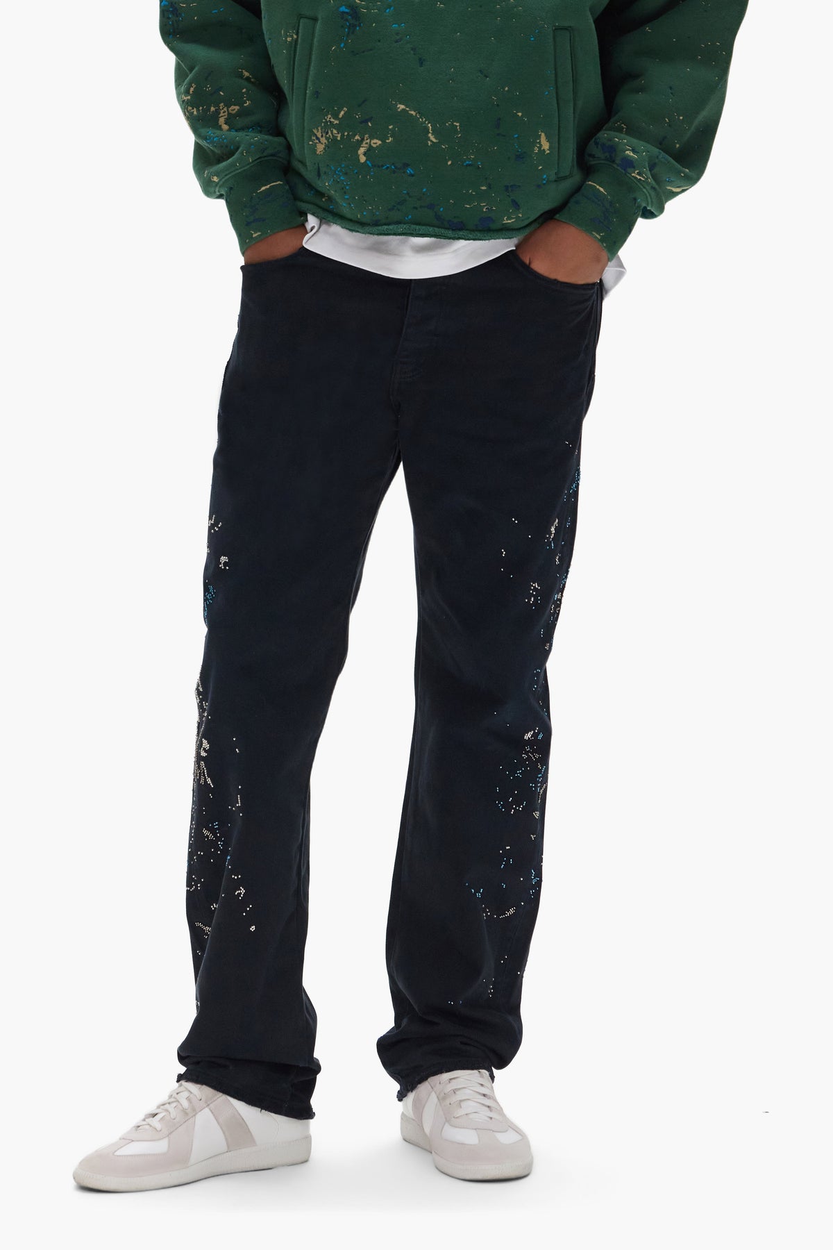 P011 Beaded Splatter