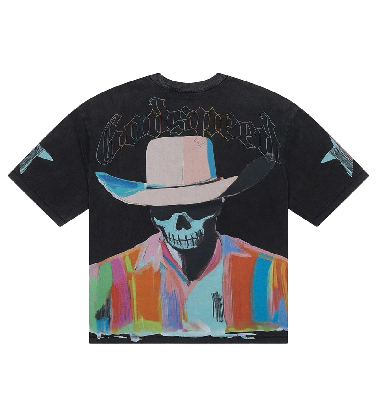 Godspeed Pastel Cowboy Tee Grey