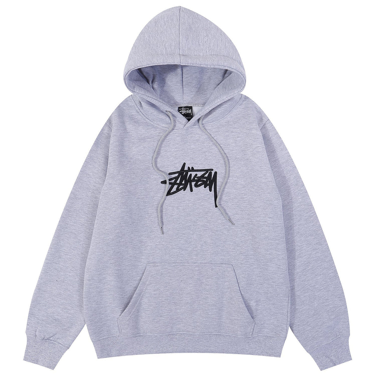 Stussy Hoodie Embroidered Fleece Fashion Hooded Sweater