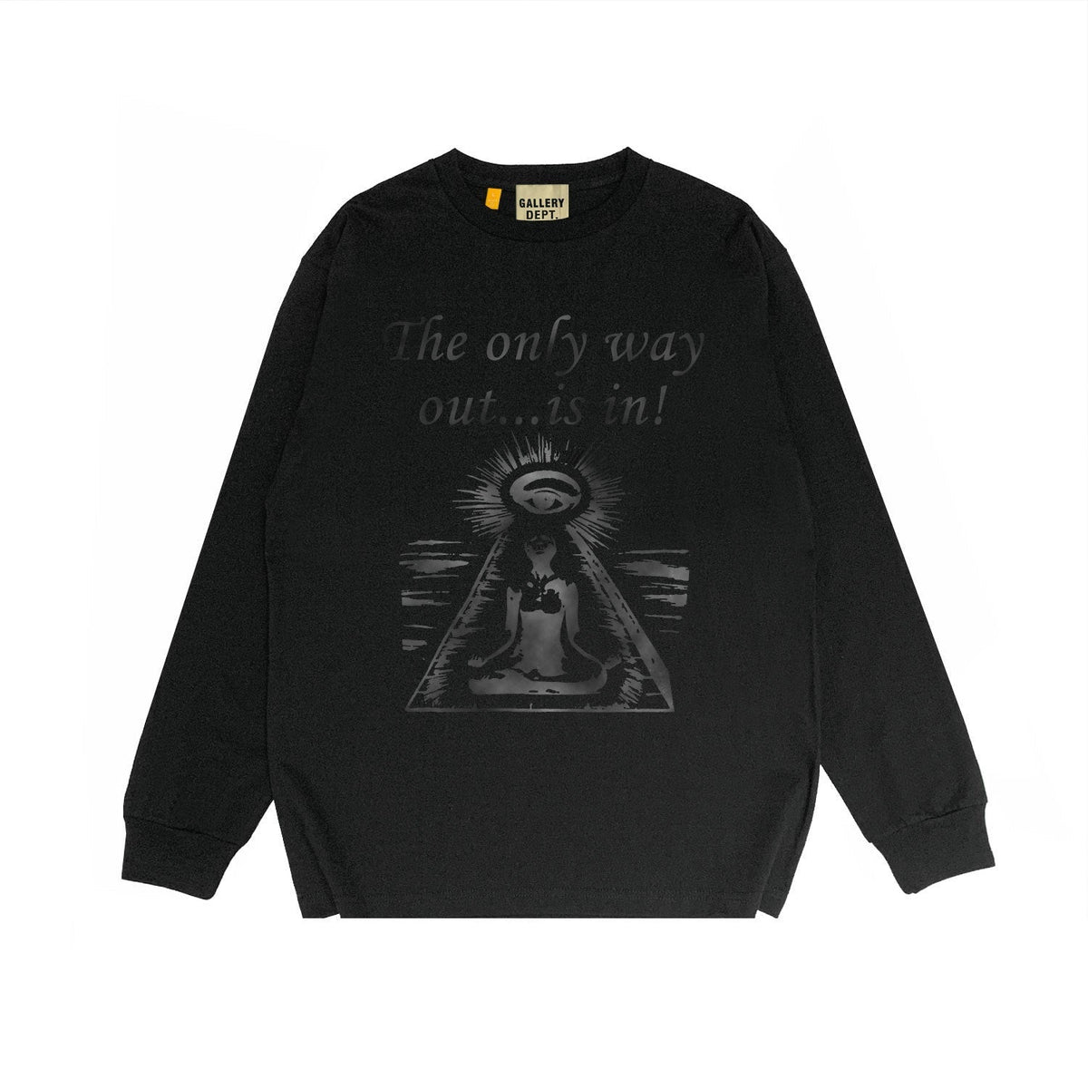 Gallery Dept Long Sleeved Shirt Fashion Brand Long Sleeve Long-Sleeved T-shirt Blouse
