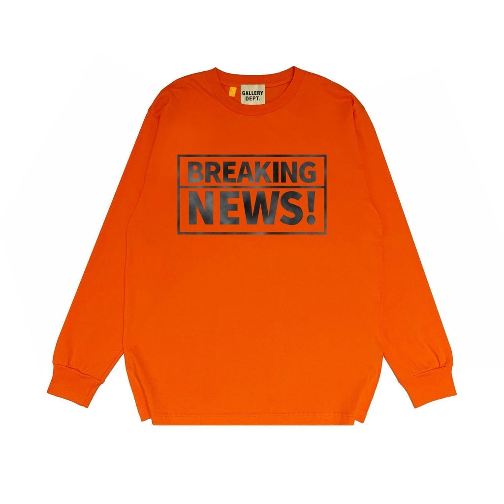 Gallery Dept Long Sleeved Shirt Fashion Brand Long Sleeve Long-Sleeved T-shirt Blouse