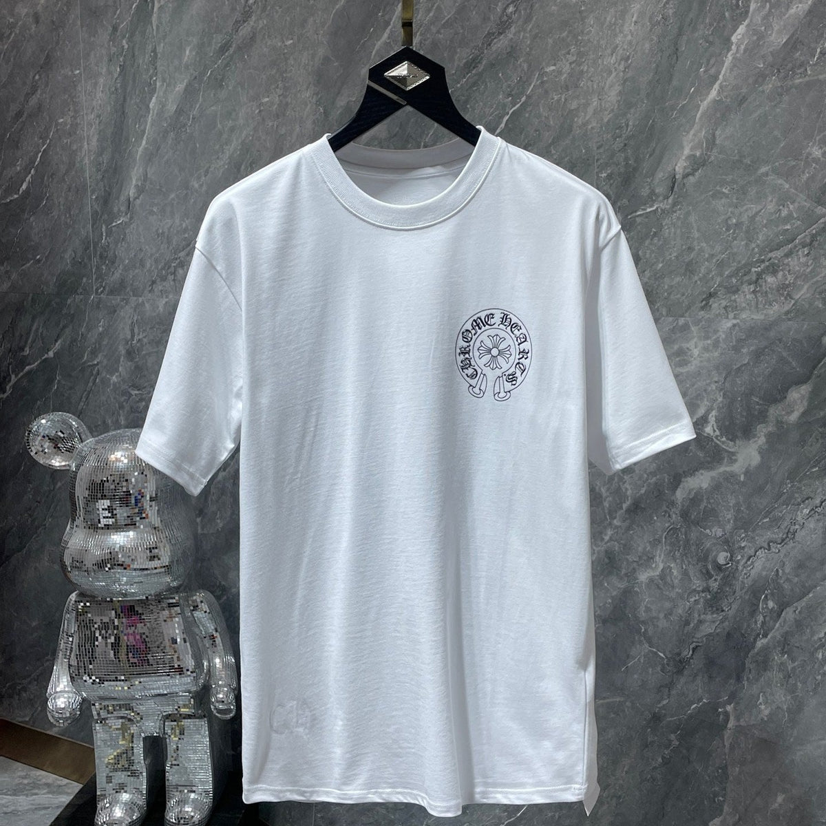 Chrome Hearts Horseshoe Sanskrit Glow In Dark Short Sleeve Tee Unisex