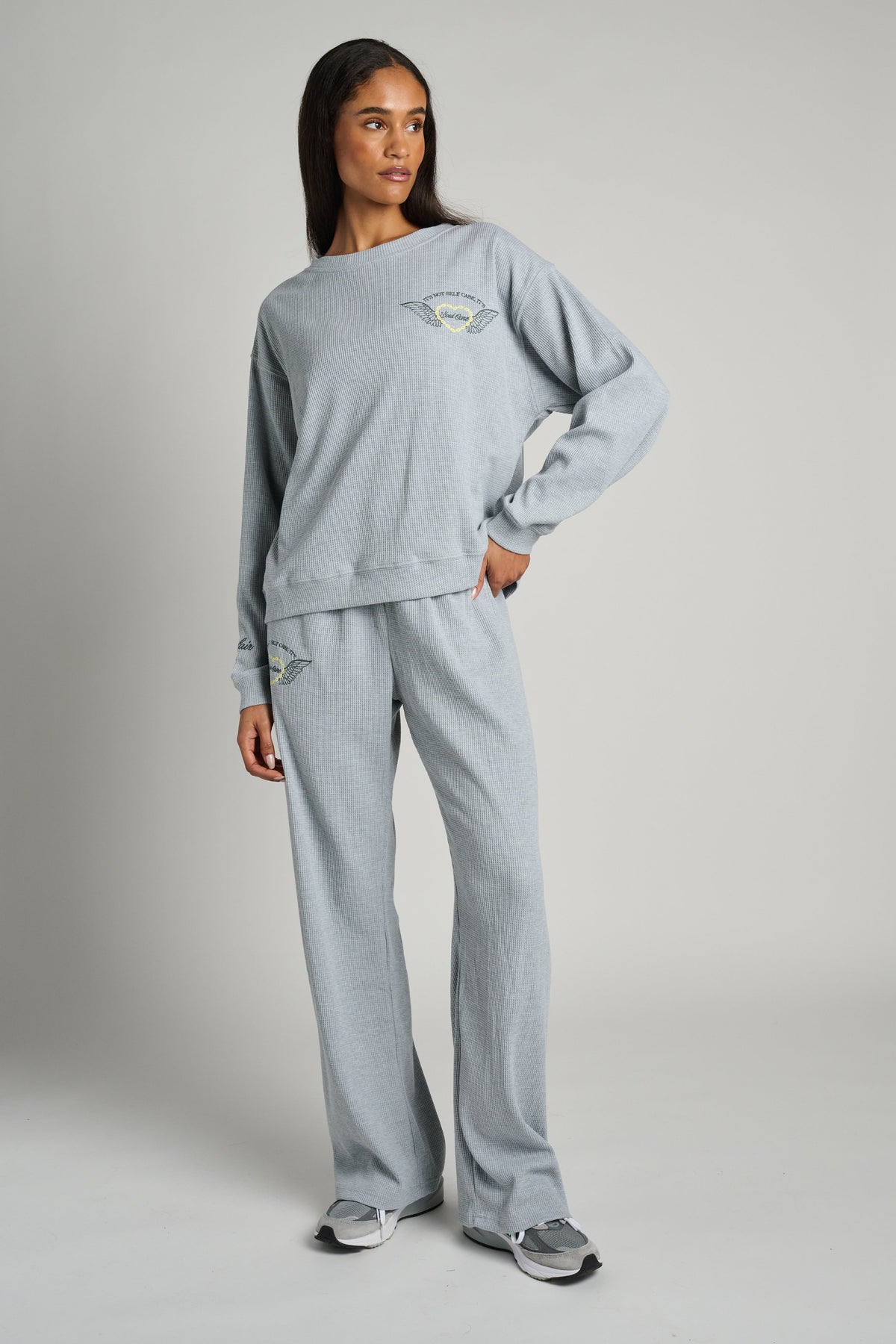 SOUL CARE WAFFLE SWEATPANT