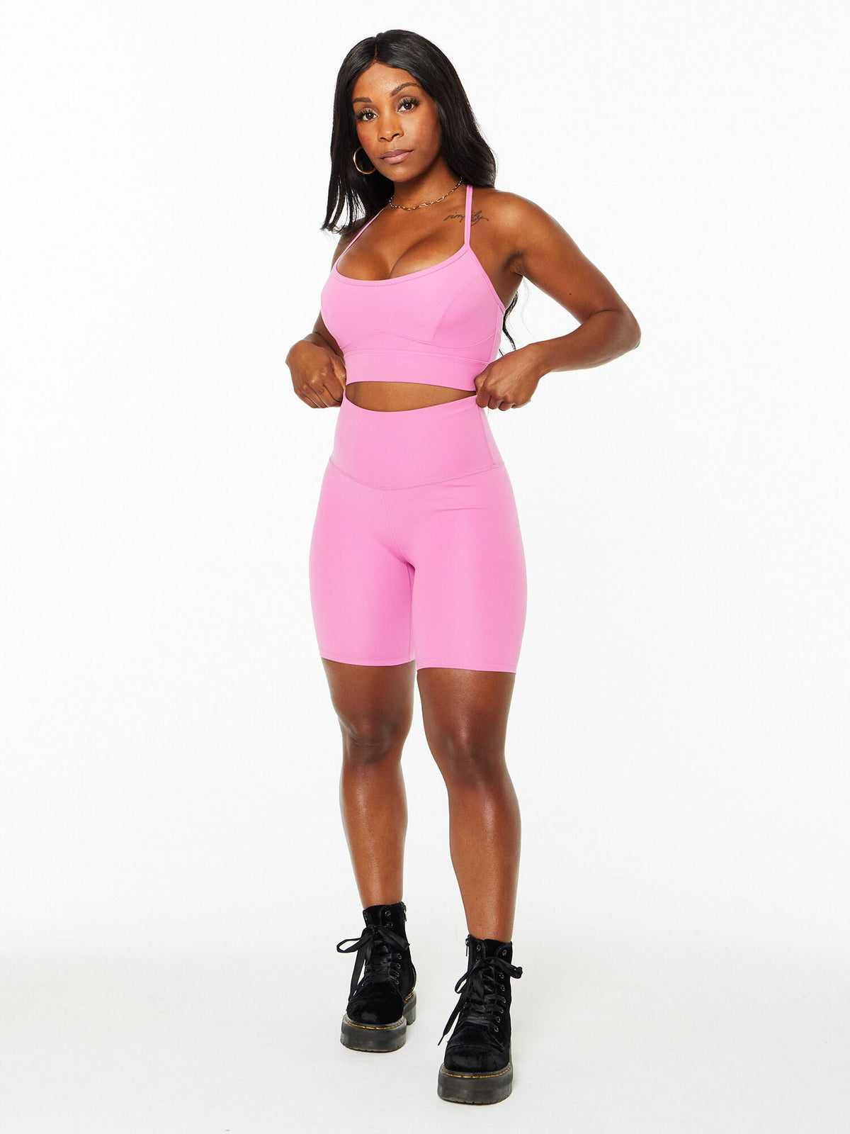 Lets Move Short 7in Pink