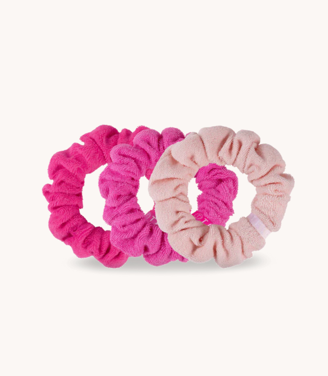 Small Terry Cloth Scrunchies