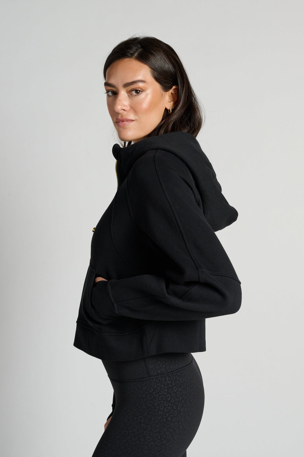 Scuba Oversized Half-Zip Hoodie