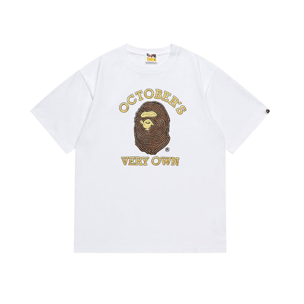 BAPE October's Very Own Ape Head Graphic T-Shirt