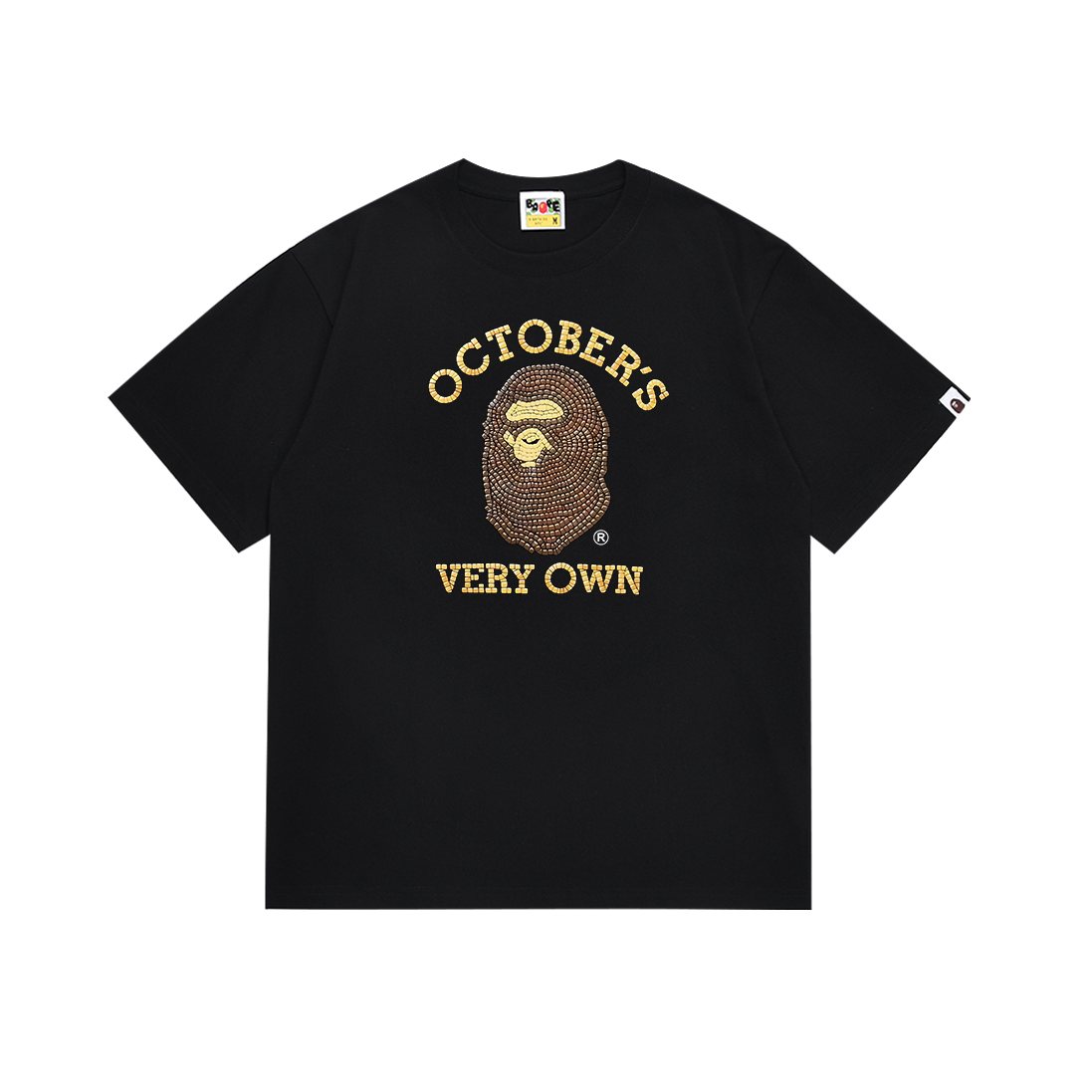 BAPE October's Very Own Ape Head Graphic T-Shirt