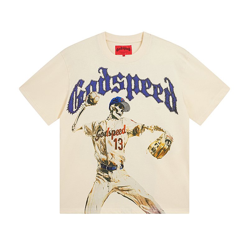 Godspeed Baseball Graphic T-Shirt