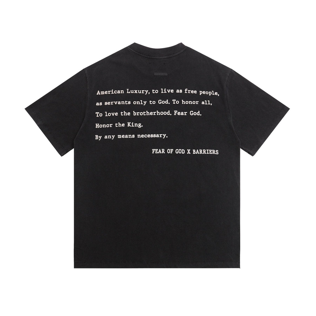 Fear of God x Barriers Live Free Graphic T-Shirt
