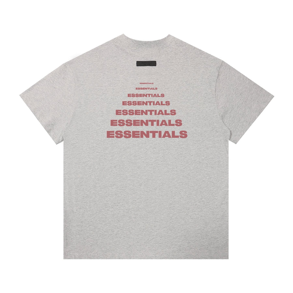 ESSENTIALS Repeated Graphic Short-Sleeve T-Shirt