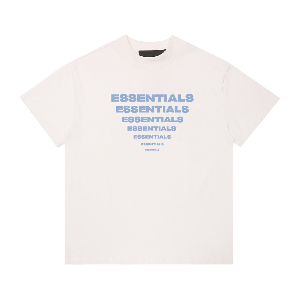 ESSENTIALS Repeated Graphic Short-Sleeve T-Shirt