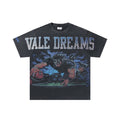 VALE USA Dreams Football Graphic T-Shirt