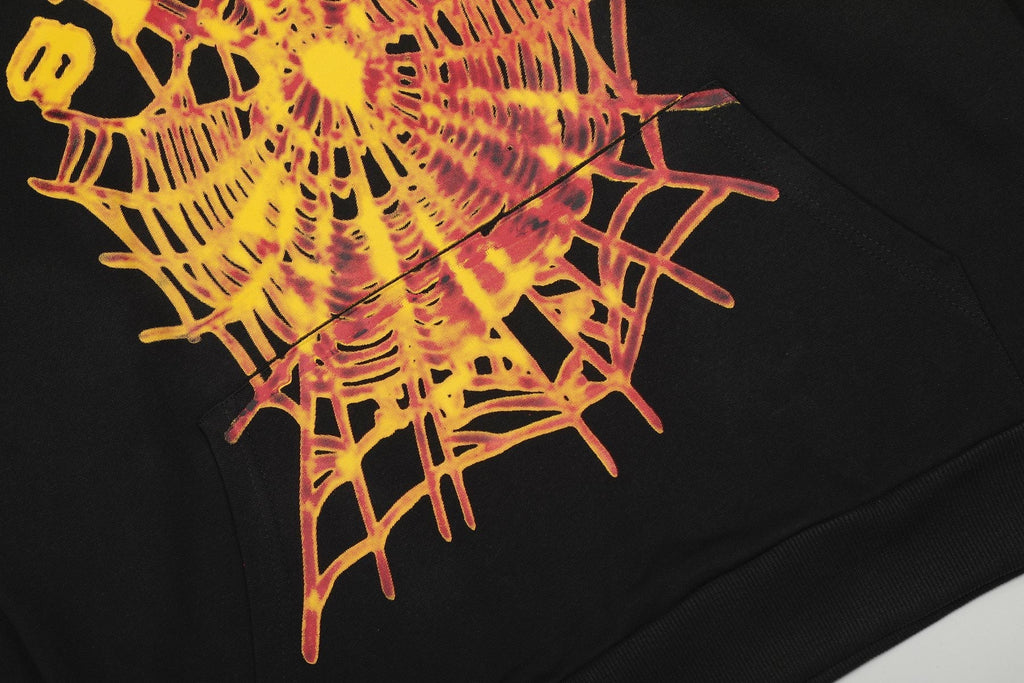 Sp5der Web Graphic Hoodie & Sweatpants Set