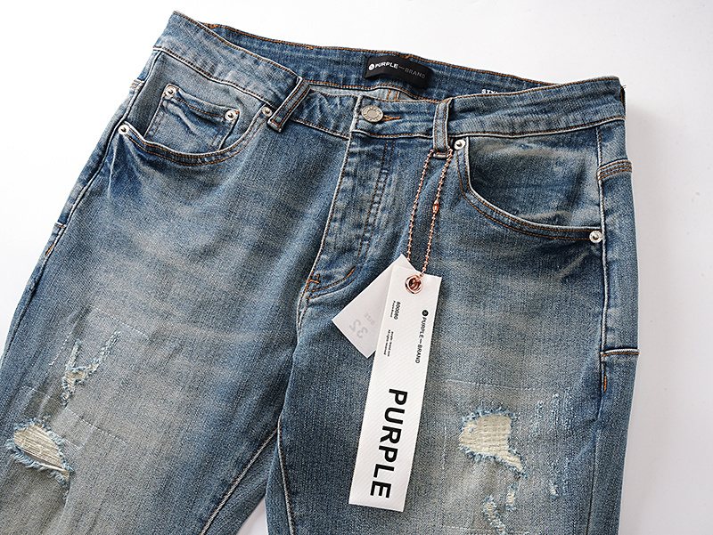 Purple Brand Distressed Flared Jeans