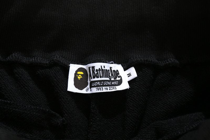 BAPE Shark Graphic Black Shorts