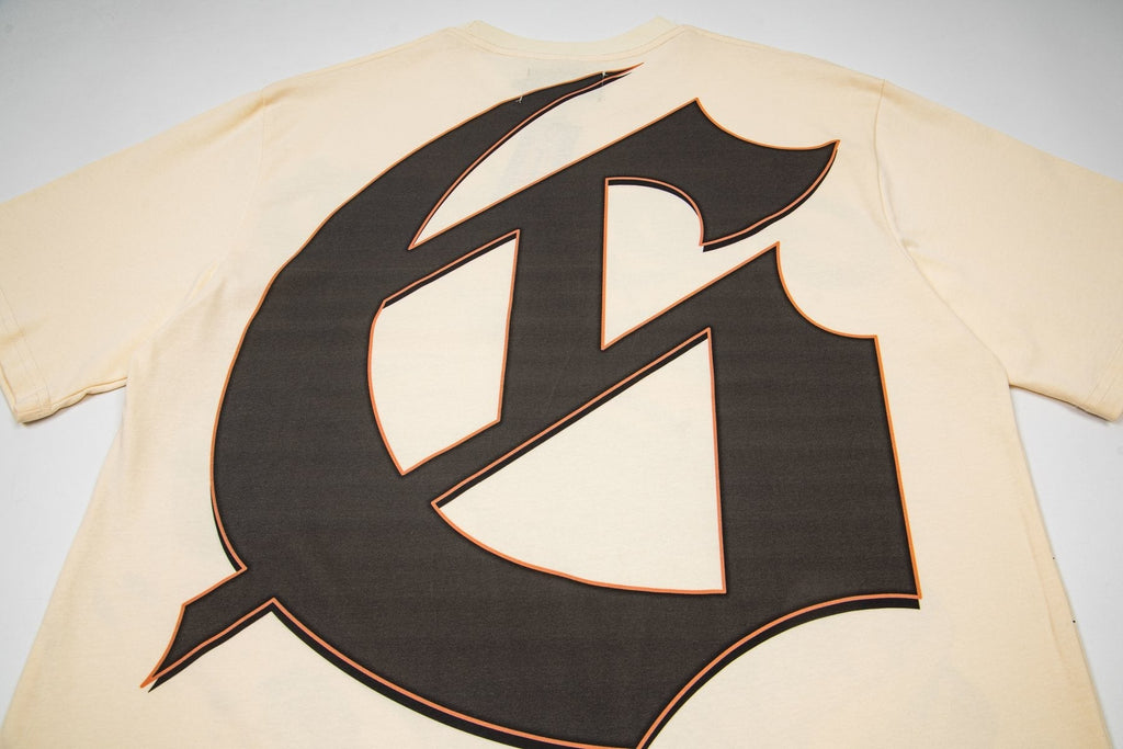 Godspeed Cream Car Graphic Short-Sleeve T-Shirt