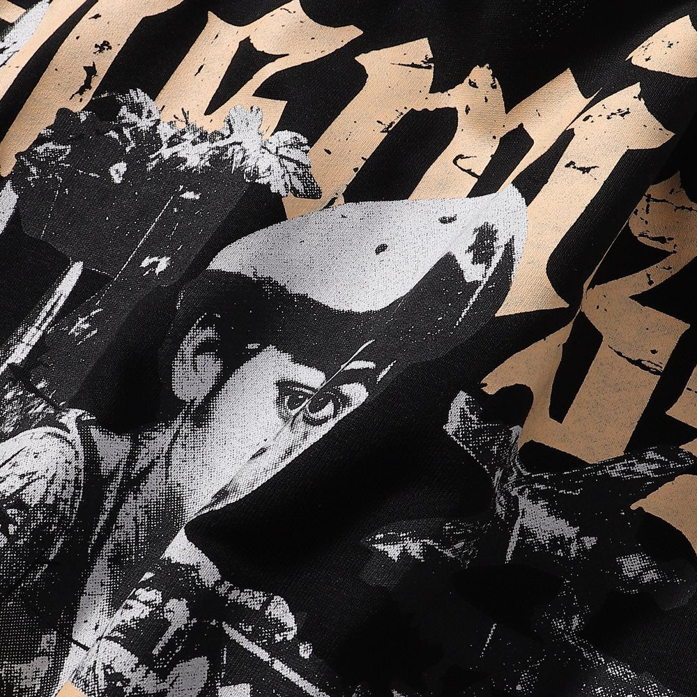 BKYS Revival Dismiss Photo-Collage Cropped T-Shirt