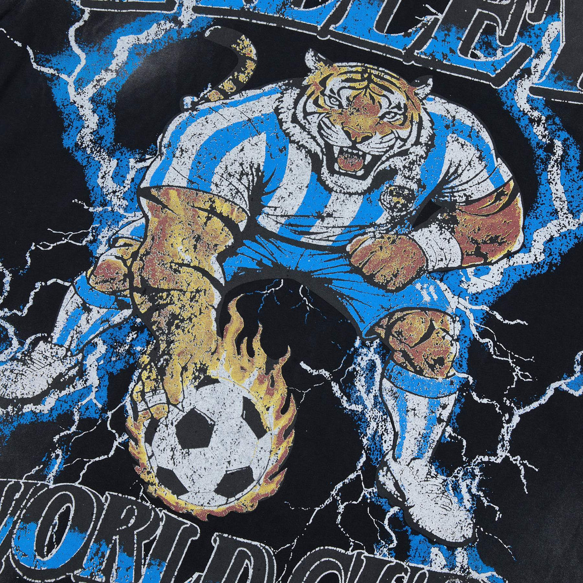 VALE USA World Cup Tiger Soccer Graphic T-Shirt