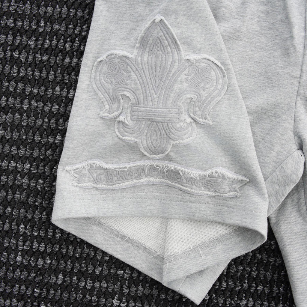 Chrome Hearts Tonal Sanskrit Cross Embroidered Shorts