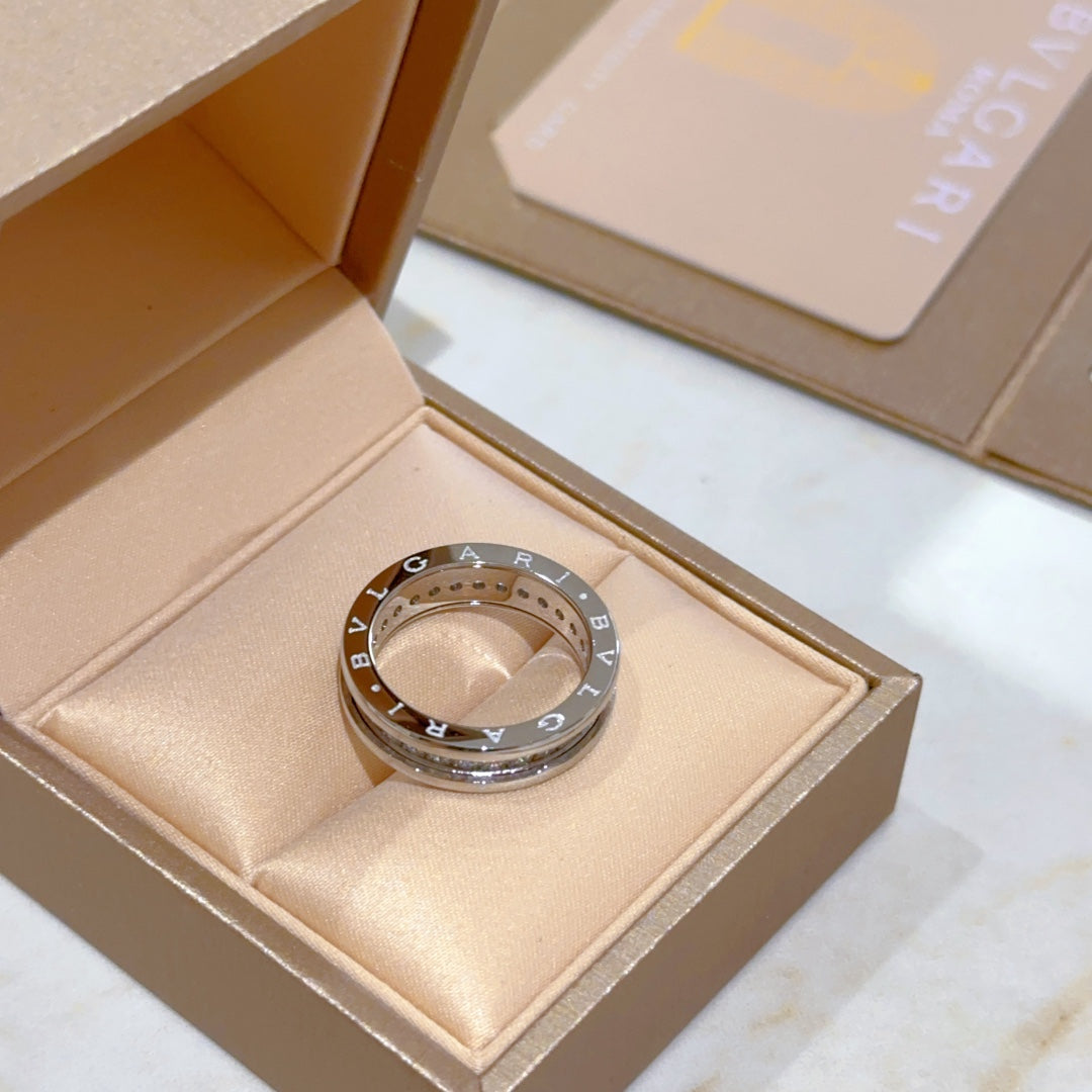 BVLGARI Enamel Ceramic Ring