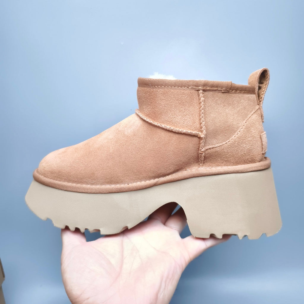 Chestnut Platform High-Heel Fashion Shoes — New Arrival | In Stock