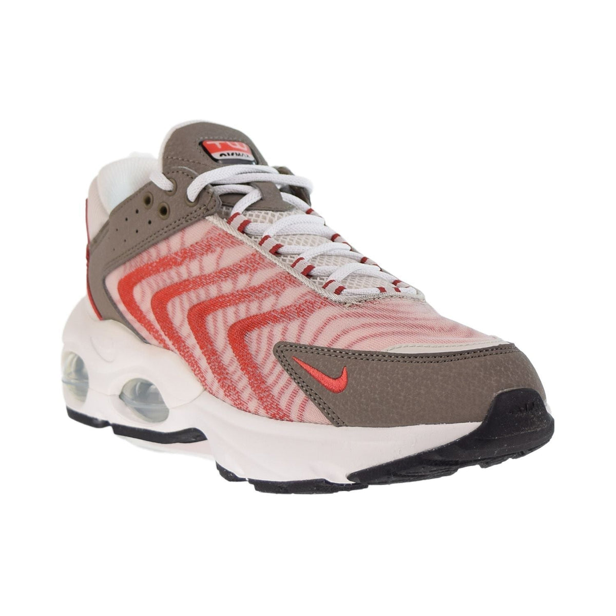 Men's Nike Air Max TW Light Bone/Red Clay-Olive Grey (DQ3984 002)