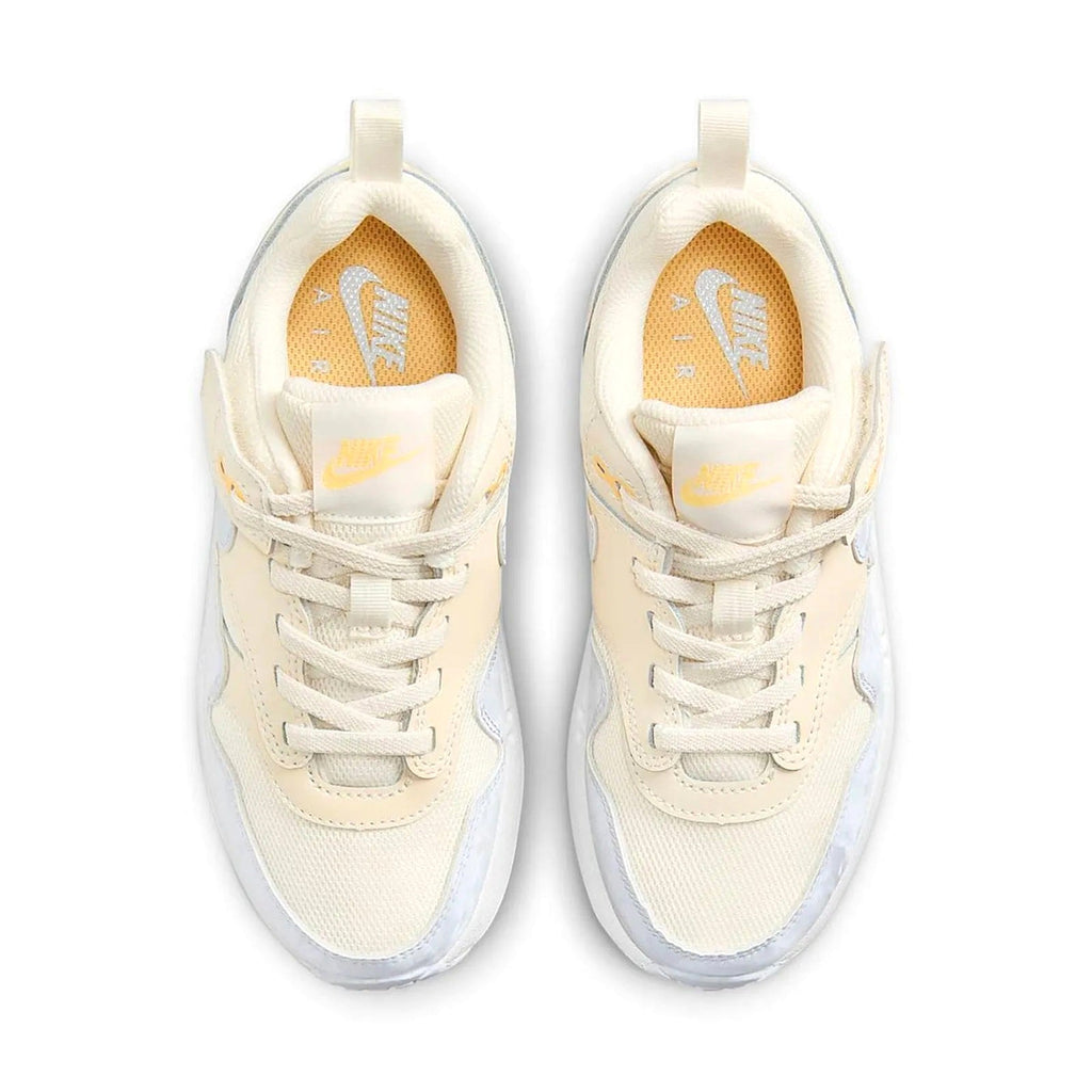 Little Kid's Nike Air Max 1 EasyOn Pale Ivory/Football Grey (DZ3308 102)