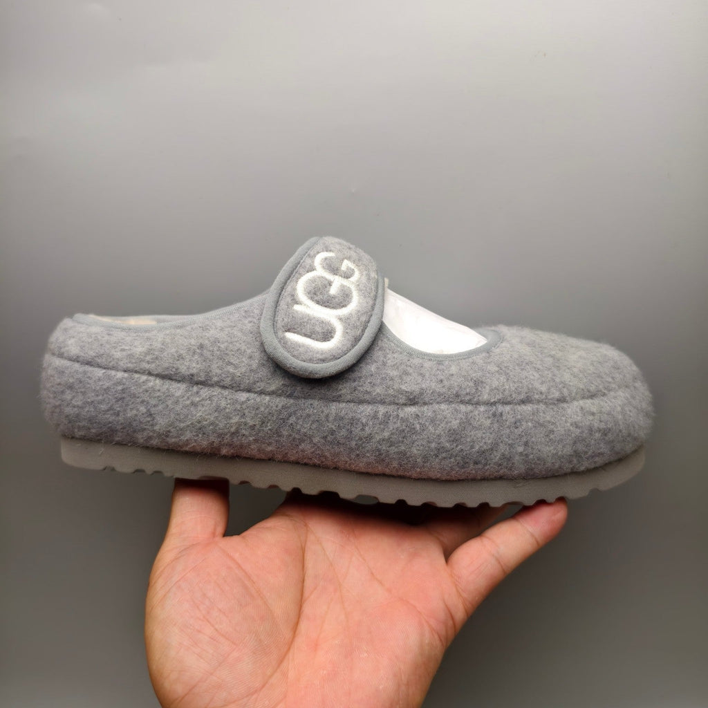 Grey Mary Jane Ultra-Lightweight Casual Shoes — New Arrival | In Stock