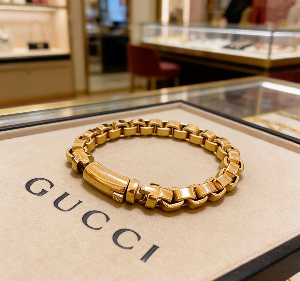Gucci Polished Chain Bracelet