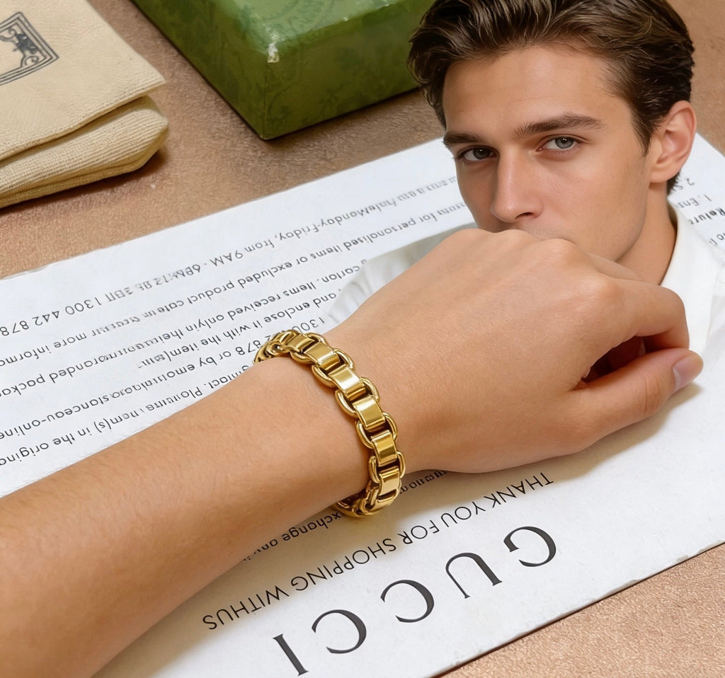 Gucci Polished Chain Bracelet