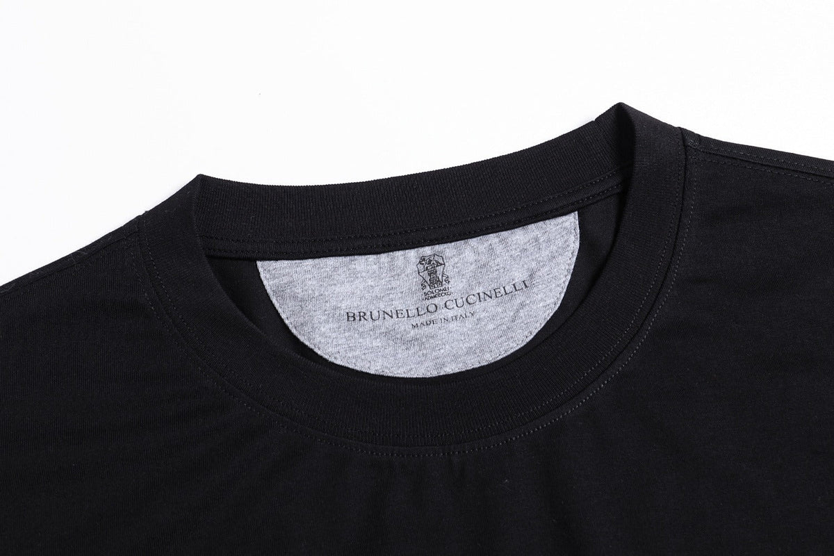 Short-Sleeve Crew-Neck Pullover