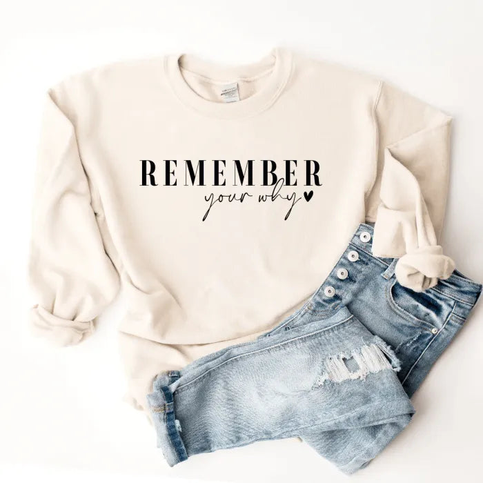 Remember Your Why - Sweatshirt