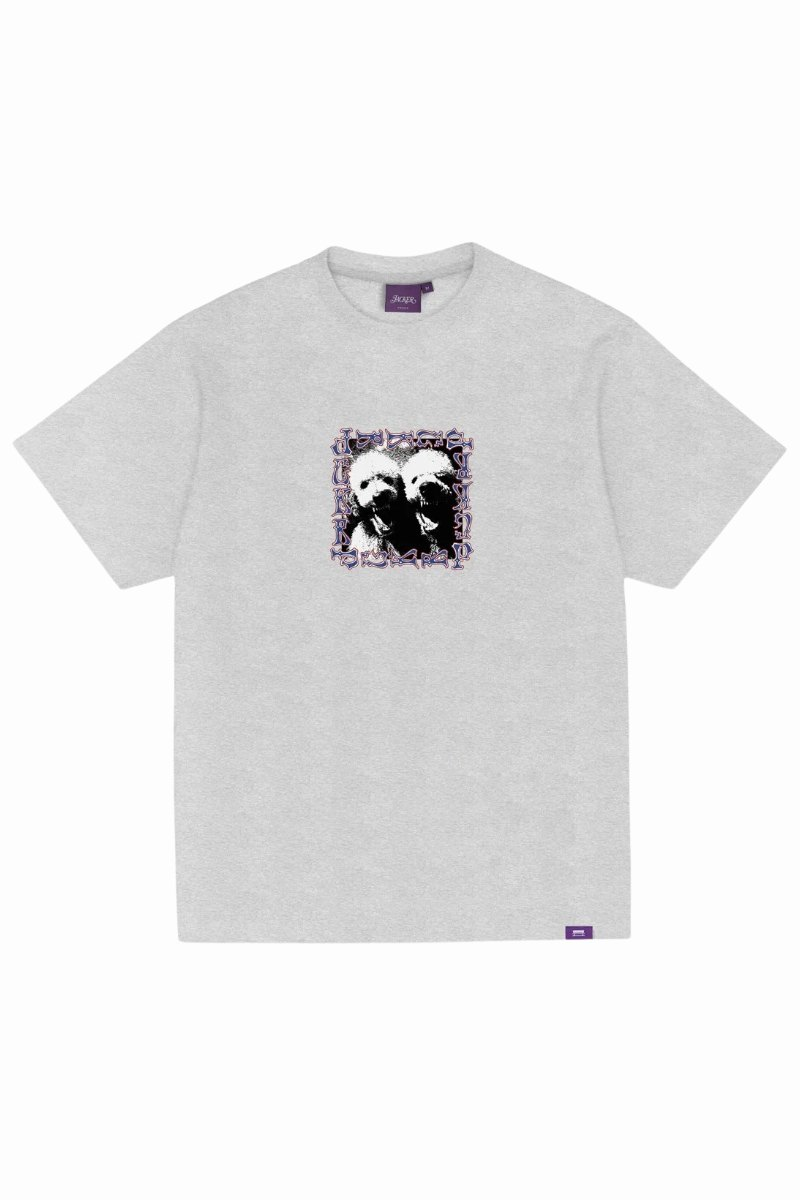 JACKER POODLE PALS T-SHIRT Grey